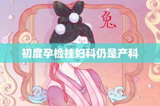 初度孕检挂妇科仍是产科