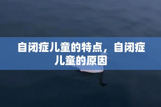 自闭症儿童的特点，自闭症儿童的原因