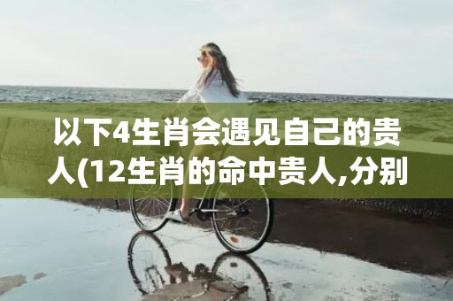 以下4生肖会遇见自己的贵人(12生肖的命中贵人,分别是谁)(遇见打一个生肖动物)