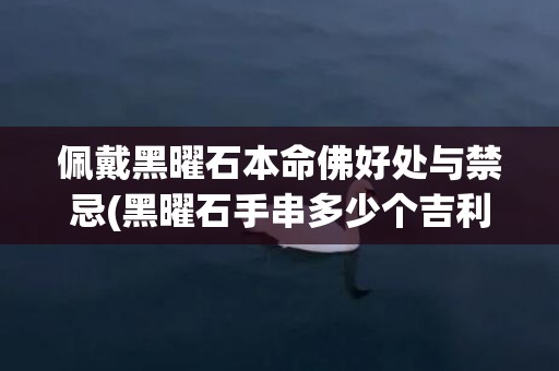 佩戴黑曜石本命佛好处与禁忌(黑曜石手串多少个吉利)(佩戴黑曜石本命佛后特别好睡)