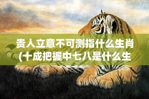 贵人立意不可测指什么生肖(十成把握中七八是什么生肖)(贵人立意不可测指什么生肖)