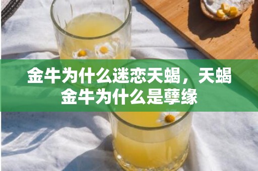 金牛为什么迷恋天蝎，天蝎金牛为什么是孽缘