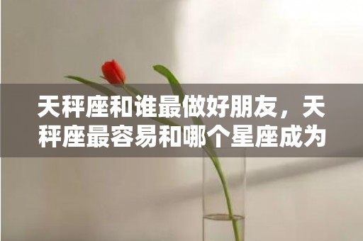 天秤座和谁最做好朋友，天秤座最容易和哪个星座成为情敌