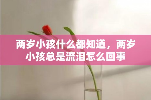 两岁小孩什么都知道，两岁小孩总是流泪怎么回事