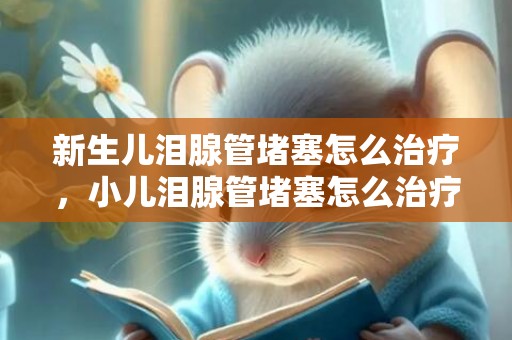 新生儿泪腺管堵塞怎么治疗，小儿泪腺管堵塞怎么治疗