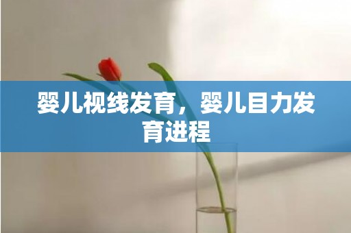 婴儿视线发育，婴儿目力发育进程