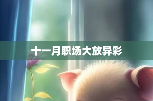 十一月职场大放异彩