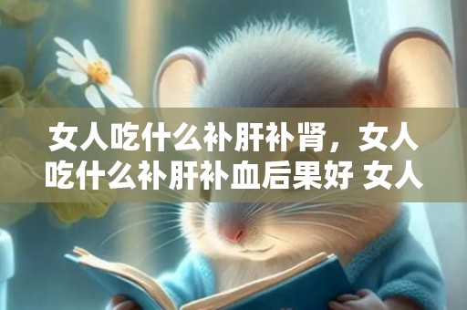 女人吃什么补肝补肾，女人吃什么补肝补血后果好 女人可以吃鸡蛋补肝补血吗