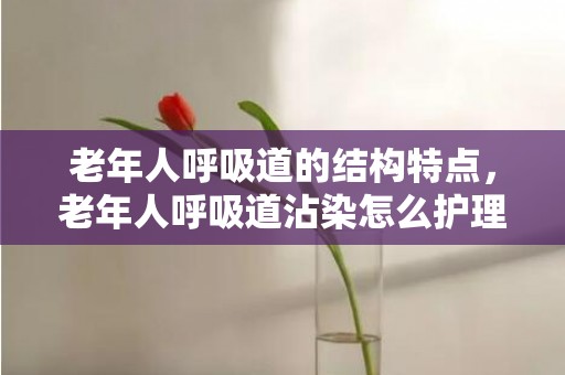 老年人呼吸道的结构特点，老年人呼吸道沾染怎么护理