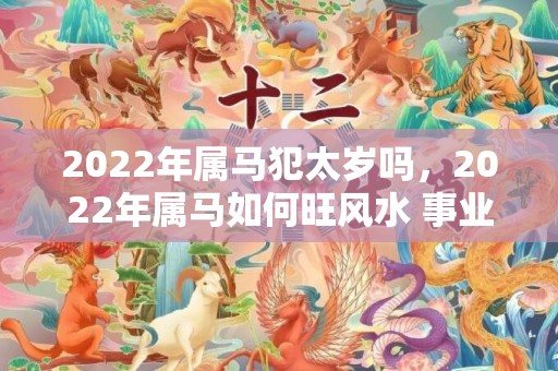 2022年属马犯太岁吗，2022年属马如何旺风水 事业想飙升不适合年青改行