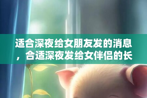 适合深夜给女朋友发的消息，合适深夜发给女伴侣的长文