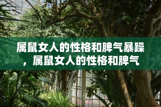 属鼠女人的性格和脾气暴躁，属鼠女人的性格和脾气