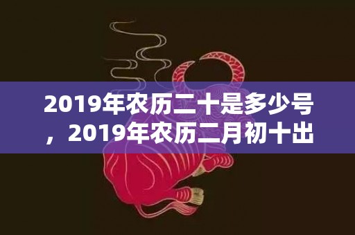 2019年农历二十是多少号，2019年农历二月初十出生的双胞胎男孩怎么样起名字