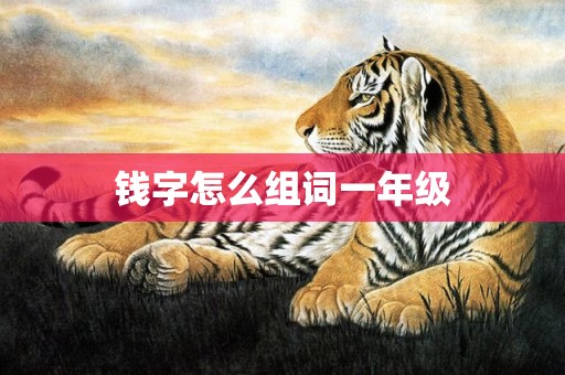 钱字怎么组词一年级