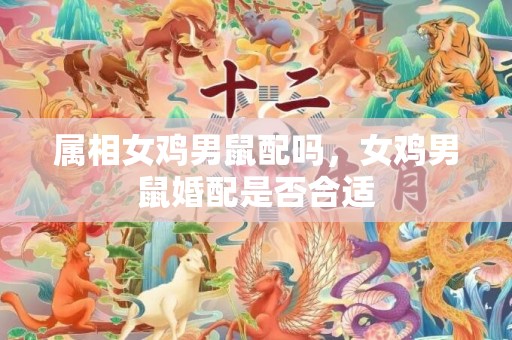 属相女鸡男鼠配吗，女鸡男鼠婚配是否合适