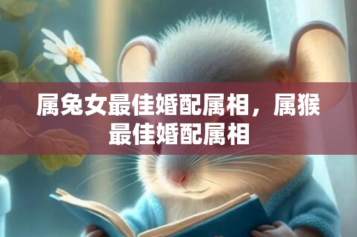 属兔女最佳婚配属相，属猴最佳婚配属相