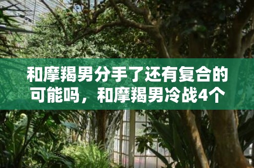 和摩羯男分手了还有复合的可能吗，和摩羯男冷战4个月,跟摩羯座冷战如何让他服软