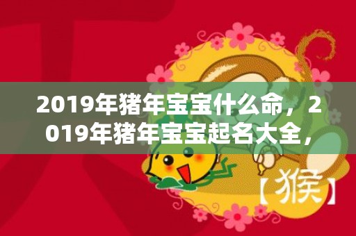 2019年猪年宝宝什么命，2019年猪年宝宝起名大全，属猪宝宝如何起名比较好？