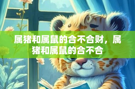 属猪和属鼠的合不合财，属猪和属鼠的合不合