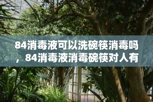 84消毒液可以洗碗筷消毒吗，84消毒液消毒碗筷对人有害吗