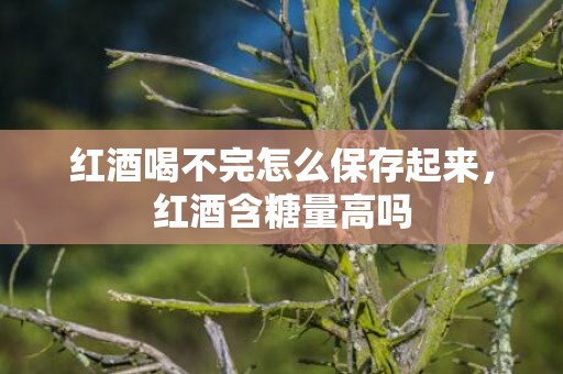 红酒喝不完怎么保存起来，红酒含糖量高吗