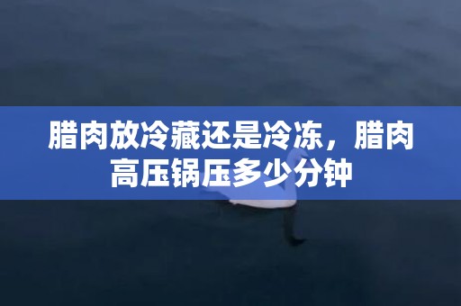 腊肉放冷藏还是冷冻，腊肉高压锅压多少分钟