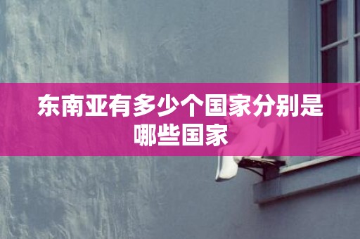 东南亚有多少个国家分别是哪些国家
