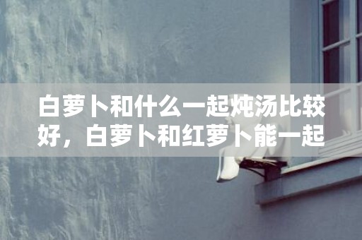 白萝卜和什么一起炖汤比较好，白萝卜和红萝卜能一起煲汤吗