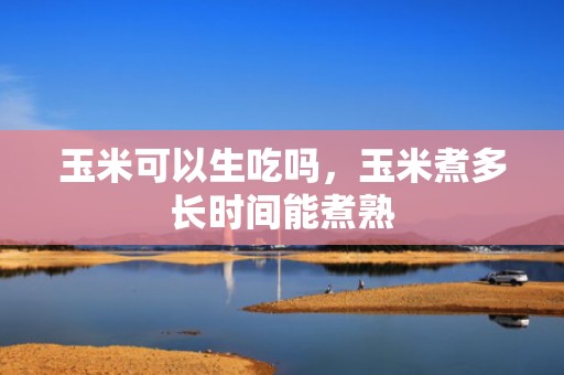 玉米可以生吃吗，玉米煮多长时间能煮熟