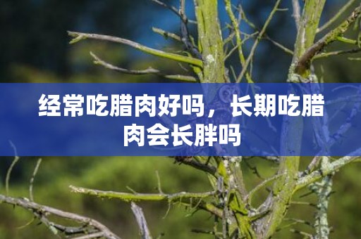经常吃腊肉好吗，长期吃腊肉会长胖吗