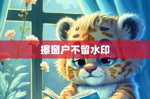 擦窗户不留水印