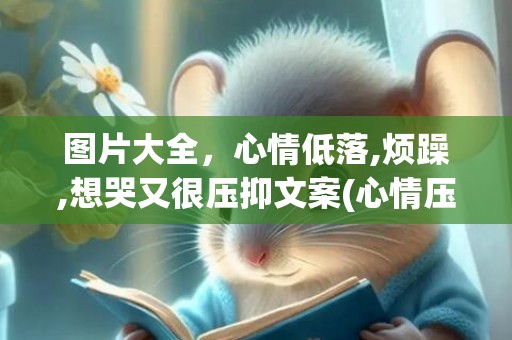 图片大全，心情低落,烦躁,想哭又很压抑文案(心情压抑不开心的文案)