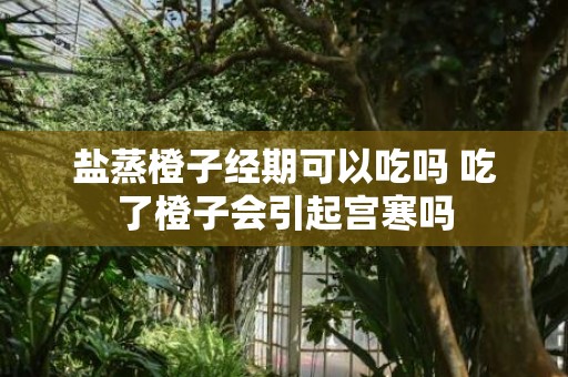 盐蒸橙子经期可以吃吗 吃了橙子会引起宫寒吗
