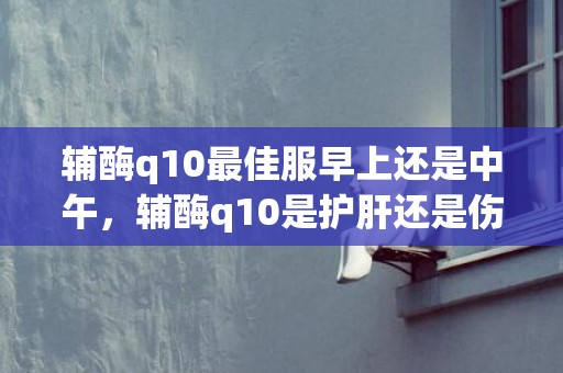 辅酶q10最佳服早上还是中午，辅酶q10是护肝还是伤肝