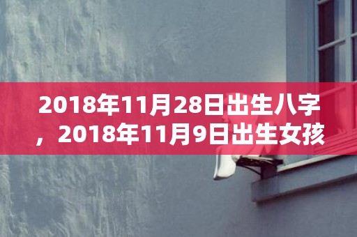 2018年11月28日出生八字，2018年11月9日出生女孩如何起名？卦象好不好？