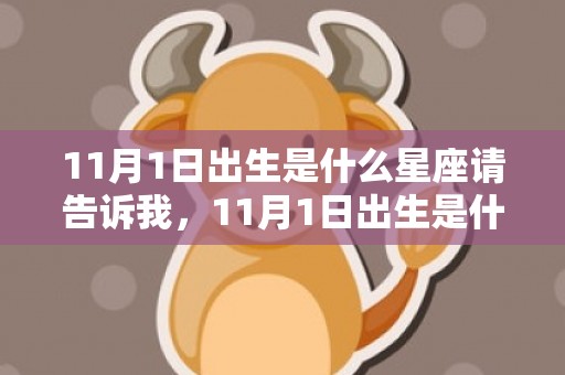 11月1日出生是什么星座请告诉我，11月1日出生是什么命