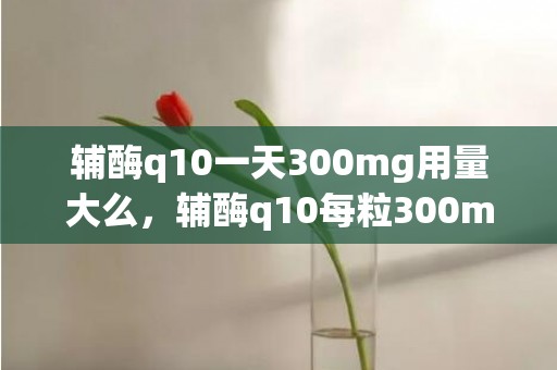 辅酶q10一天300mg用量大么，辅酶q10每粒300mg怎样吃