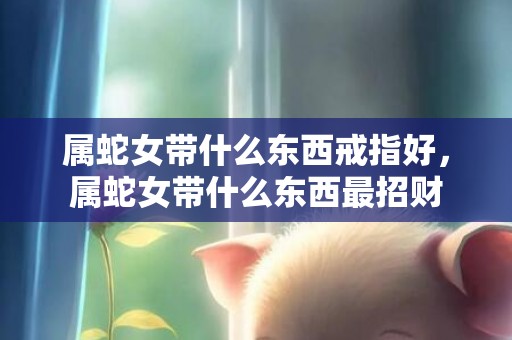 属蛇女带什么东西戒指好，属蛇女带什么东西最招财