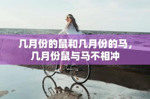 几月份的鼠和几月份的马，几月份鼠与马不相冲
