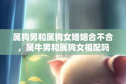 属狗男和属狗女婚姻合不合，属牛男和属狗女相配吗