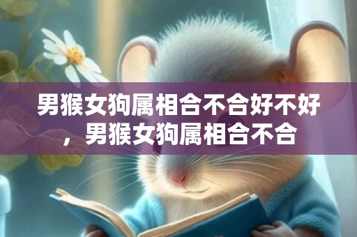 男猴女狗属相合不合好不好，男猴女狗属相合不合