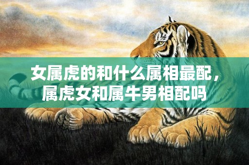 女属虎的和什么属相最配，属虎女和属牛男相配吗