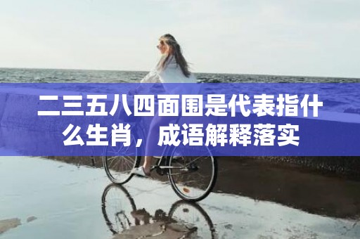 二三五八四面围是代表指什么生肖，成语解释落实