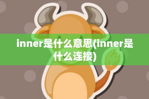 inner是什么意思(inner是什么连接)