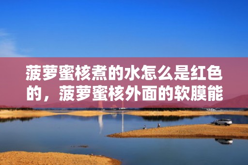 菠萝蜜核煮的水怎么是红色的，菠萝蜜核外面的软膜能吃吗