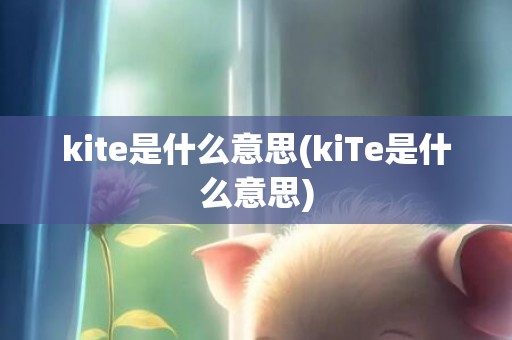 kite是什么意思(kiTe是什么意思)