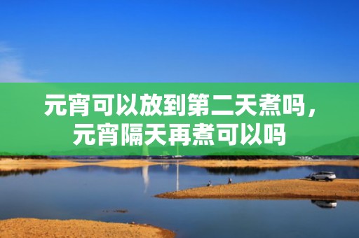 元宵可以放到第二天煮吗，元宵隔天再煮可以吗
