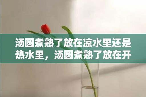汤圆煮熟了放在凉水里还是热水里，汤圆煮熟了放在开水里吗
