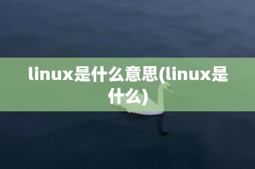 linux是什么意思(linux是什么)