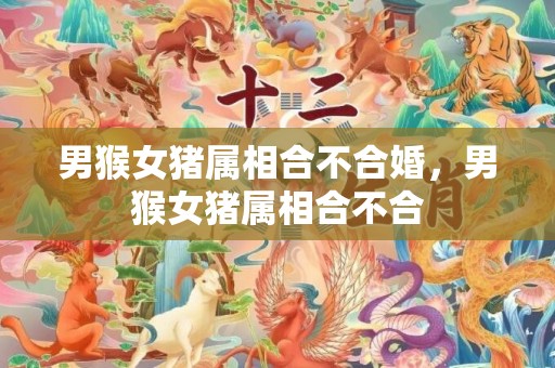 男猴女猪属相合不合婚，男猴女猪属相合不合